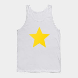 Yellow Star, Shiny Star Tank Top